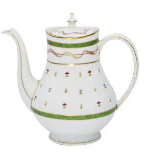 Haviland Vieux Paris Vert Coffeepot