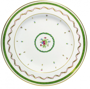 Haviland Vieux Paris Vert Deep Platter