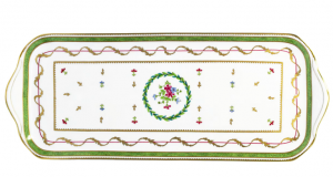 Haviland Vieux Paris Vert Oblong Cake Platter