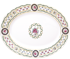 Haviland Louveciennes Oval Platter - 16.9"