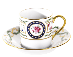 Haviland Louveciennes Coffee Cup + Saucer