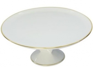 Haviland Orsay Or Footed Cake Platter