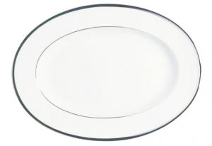Haviland Orsay Platinum Oval Platter - 16.9"