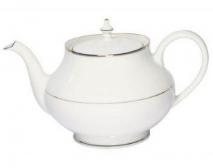 Haviland Orsay Platine Round Teapot