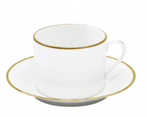 Haviland Orsay Gold Cappuccino Cup And Saucer