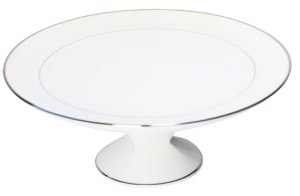 Haviland Orsay Platinum Footed Cake Platter