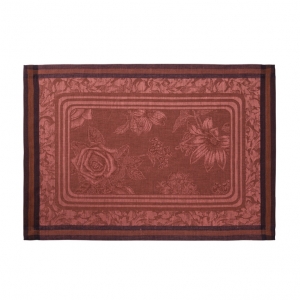 Le Jacquard Francais Romance Red Placemat - Set 4