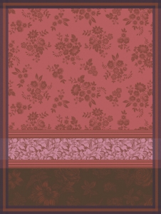Le Jacquard Francais Romance Red Tea Towel - Set 4