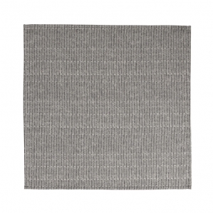Le Jacquard Francais Empreintes Rayures Black Napkin - Set 4