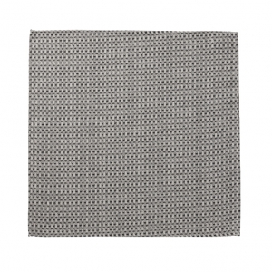 Le Jacquard Francais Empreintes Tissage  Black Napkin - Set 4