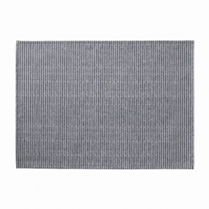 Le Jacquard Francais Empreintes Rayures Enduit Blue Coated Placemat - Set 4