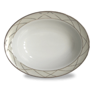 Haviland Clair Lune Arches Vegetable Dish