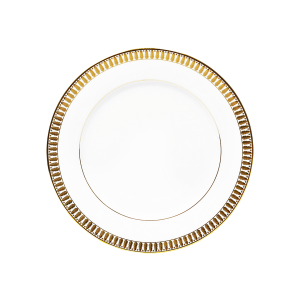 Haviland Plumes Gold Dessert Plate