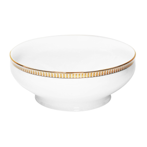 Haviland Plumes Gold Salad Bowl