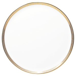 Haviland Plumes Gold Tart Platter