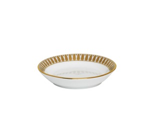 Haviland Plumes Gold Soy Bowl