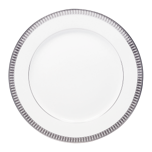Haviland Plumes Platinum Large Dinner Plate