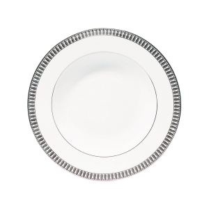 Haviland Plumes Platinum Rim Soup Plate