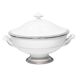 Haviland Plumes Platinum Soup Tureen