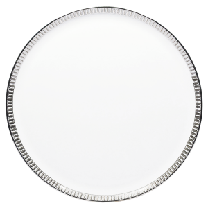Haviland Plumes Platinum Tart Platter