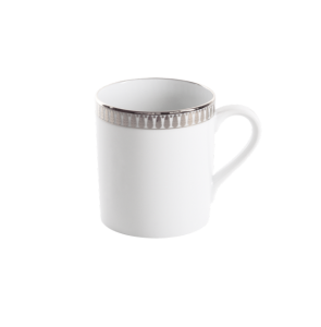 Haviland Plumes Platinum Mug