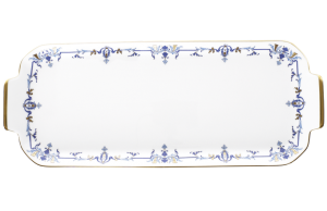 Haviland Marthe Bleu Oblong Cake Platter