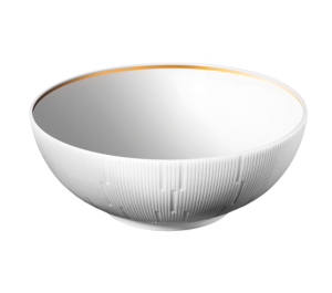 Haviland Infini Gold Cereal Bowl / Gold