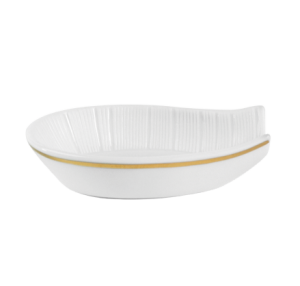 Haviland Infini Gold Chinese Spoon Holder / Gold
