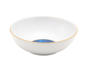 Haviland Damasse Ritz Cereal Bowl / Bleu