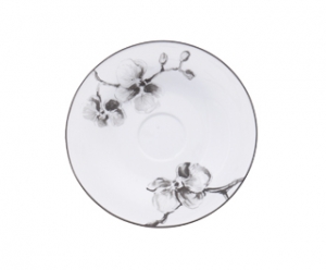 Black Orchid Saucer