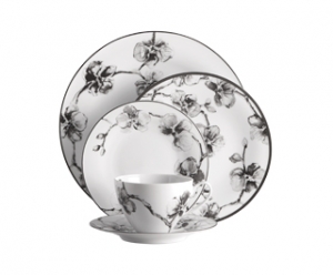 Black Orchid 5 Pc. Setting
