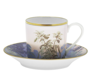 Haviland Le Bresil Coffee Cup + Saucer