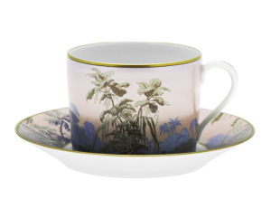 Haviland Le Bresil Cappuccino Cup + Saucer