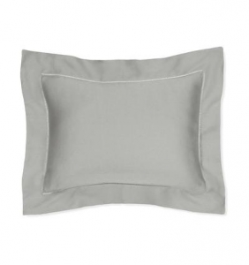 Sferra Fiona Grey Continental Sham - 26 X 26
