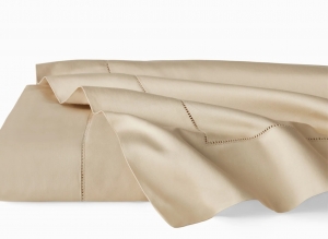 SFERRA Fiona Sand Full Queen Flat Sheet