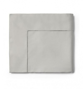 Sferra Fiona Grey King Flat Sheet - 114 X 114