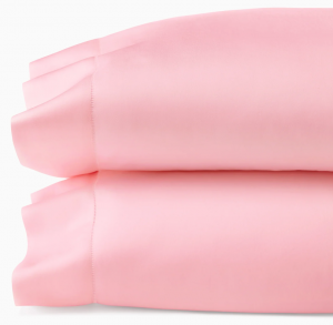Sferra Fiona Carnation Standard Pillow Case 22X33 - Pair
