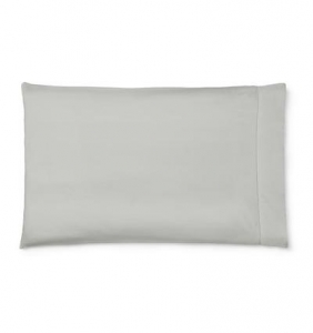 Sferra Fiona Grey Standard Pillow Case - Pair / 22 X 33