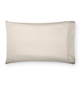 Sferra Fiona Oat Standard Pillow Case - Pair
