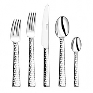 Couzon Ato Hammered 5 Piece Place Setting