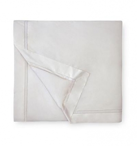 Sferra Finna Ivory Full/Queen Duvet Cover - 88X92