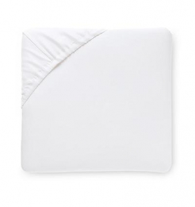 Sferra Finna White Queen Bottom Fitted - 60X80X17