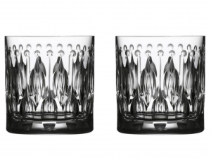 Varga Crystal Renaissance Double Old Fashion Boxed Set