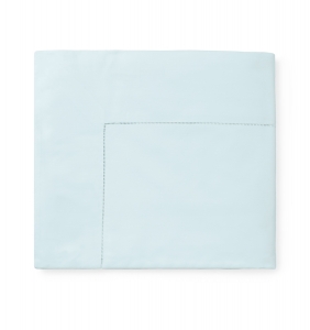 Sferra Celeste Aquamarine Full Queen Flat Sheet 96X114
