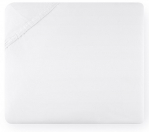 Sferra Celeste White Queen Bottom Fitted Sheet - 60 X 80 X 17