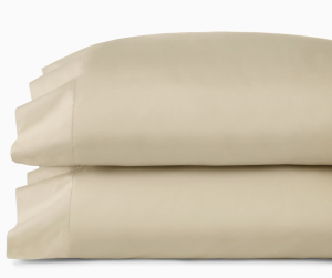 SFERRA Celeste Sand Standard Pillow Case / Pair 22X33