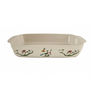 Gien Oiseaux De Paradis Rectangular Baking Dish - 13.75" x 9"
