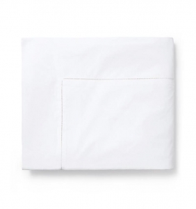 Sferra Sereno White Full/Queen Duvet Cover - 88 X 92