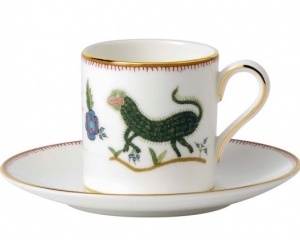 Wedgwood Kit Kemp Mythical Creatures Espresso Cup & Saucer Set