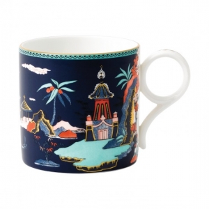 Wedgwood Wonderlust Mug - Blue Pagoda
